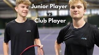 14 Year Old Junior vs Advanced Club Player Tie Break to 10