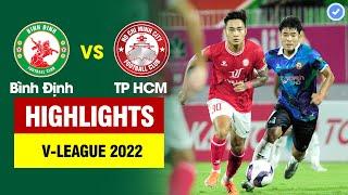 Highlights Bình Định vs TP HCM  Dồn ép nghẹt thở - Tấn Tài tỏa sáng ngày nhận huy chương