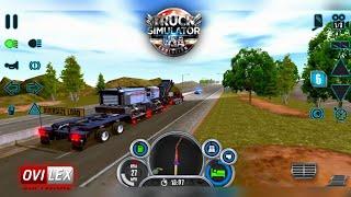 Truck Simulator USA Evolution - GamePlay #1 Oversized Load Police Escort & Truck Customization