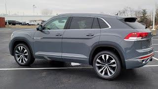 2022 VW Atlas Cross Sport SEL Premium R-Line 4Motion in Pure Gray