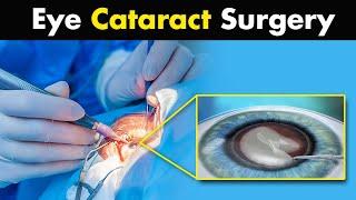 What Happens In Cataract Surgery?  Intraocular Lens IOL Implant  - 3D Animation
