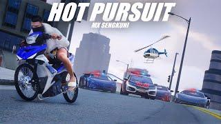 HOT PURSUIT MX SENGKUNI  NGEJER MALING BERUJUNG JADI BURONAN POLISI  GTA 5 ROLEPLAY