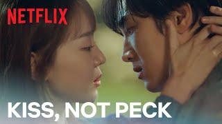 Shin Hae-sun shows Ahn Bo-hyun how a peck is not a kiss  See You In My 19th Life Ep 7 ENG SUB