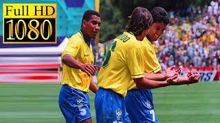 Brazil 3-0 Cameroon World Cup 1994  Full highlight - 1080p HD  Romário - Bebeto