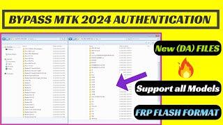 Mediatek Flash Format All Chipset 2024 all Models  disable DA file or auth  MTK auth bypass tool