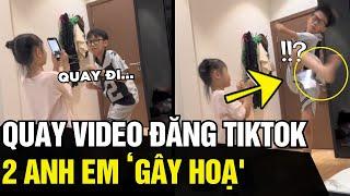 Nhờ em gái cầm điện thoại QUAY VIDEO cậu bé có pha đá ĐI VÀO LÒNG ĐẤT  Tin Ngắn 3 Phút