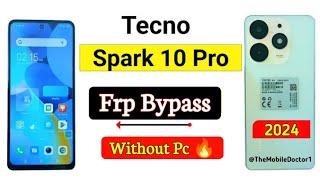 Tecno Spark 10 Pro Frp Bypass Without Pc   Tecno K17 Google Account Unlock Without Pc 