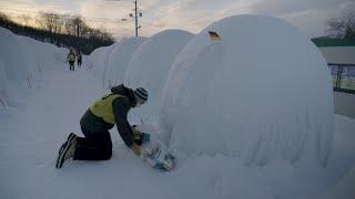 Eine Nacht im Eis-Iglu Härte-Challenge am kältesten Ort Japans  ARD-Morgenmagazin