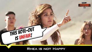 Rhea Chakraborty ने VoteOut को बोला Unfair अब Prakram Decide करेगा तीसरा Finalist  MTV Roadies S19