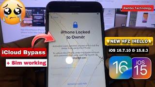 NEW HFZ iHello iCloud Bypass iPhone 6S-X & iPads with SignalSim iOS 16.7.1015.8.3 WindowsMac