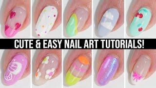 NAIL ART DESIGNS 2024  BEST CUTE & EASY SPRING NAIL ART FOR BEGINNERS COMPILATION