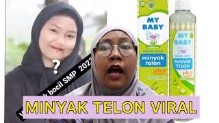 VIRAL FULL VIDEO GADIS SMP PAKAI MINYAK TELON BUAT....