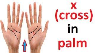 X CROSS SIGN IN PALM DETAILED ANALYSIS  MUST WATCH..