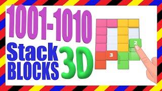 Stack Blocks 3D Level 1001 1002 1003 1004 1005 1006 1007 1008 1009 1010