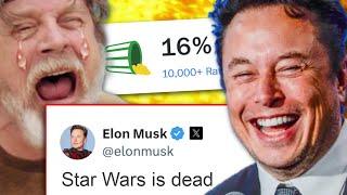 Elon Musk DESTROYS The Acolyte Then Mark Hamill LOSES HIS MIND