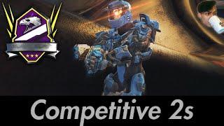 Halo 5 - Sweaty Competitive 2s Match vs Stress  Champ Tier Gameplay  Ft. Suppressed