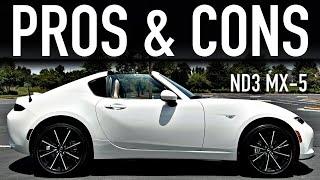 Pros & Cons of the 2024 Mazda MX-5 Miata Grand Touring RF