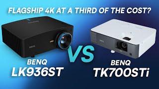 Flagship 4k at a third of the cost?  BenQ LK936ST vs. TK700STi projector comparison