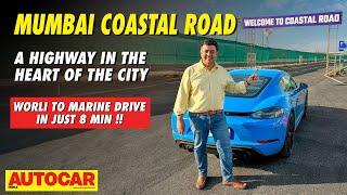 Mumbai Coastal Road - First drive on transformational new road  @autocarindia1