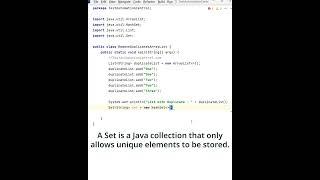 How to Remove All Duplicates from an ArrayList - Java Collections  Java Program Interview Question