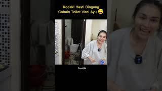 Hesti Bingung Sama Konsep Toilet Viral Ayu Ting Ting #trending #lucu #ngakak #kocak #unik #shorts