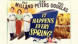 Free Full Movie It Happens Every Spring 1949 Ray Milland Jean Peters