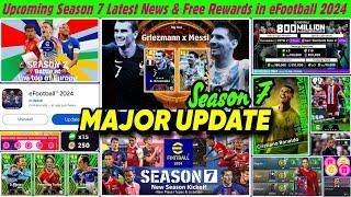 Finally Season 7 Official Updates Release Date Latest News & Free Rewards in eFootball 2024