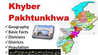 Map of KPKGeographyDivisionsBasic factsDistricts explained