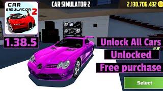 Car Simulator 2 M0Dapk update 1.38.5  Unlocked - Free purchase