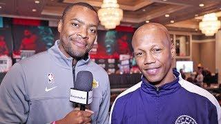 Zab Judah FINDS OUT ON CAMERA Floyd Mayweather OUT OF RETIREMENT