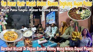 MASAK RAWONAYAM PEDASINGKUNGSEMUR DAGING DLL‼️BEREBUT HIASAN MAULID NABI MAKAN BERSAMA KELUARGA