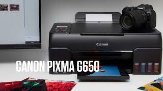 When You Need Photo Quality and Quantity - The new Canon PIXMA G650