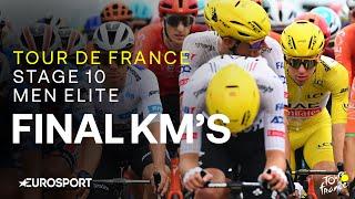 THE DREAM COMES TRUE   Tour de France Stage 10 Final Kilometres  Eurosport Cycling