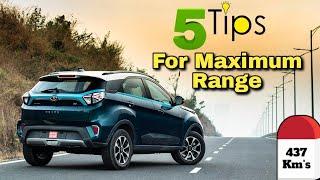 अब मंजिल दूर नहीं  5 Tips to Extend Range of Nexon EV Max