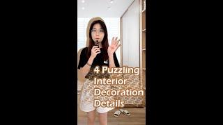 4 Puzzling Decoration Details#kitchen