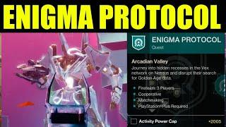 How to Complete Enigma protocol Destiny 2 mission guide how to add time to security reboot