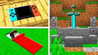 5 Building HACKS You Didnt Know in Minecraft NO MODS