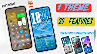 Xiaomi Chinese Theme For  Hyperos Users Apply Now   1Theme 20+ Features Animation best ios theme