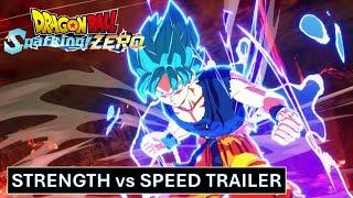 Dragon Ball - Sparking Zero Official STRENTH Vs SPEED TRAILER