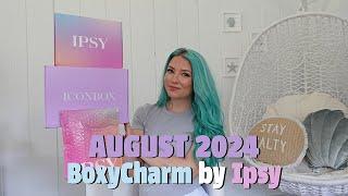AUGUST 2024 BOXYCHARM BY IPSY UNBOXING IPSY UNBOXING AUGUST 2024