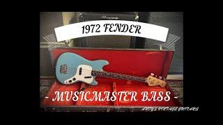 1972 FENDER MUSICMASTER BASS - Andys Vintage Guitars