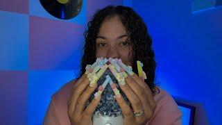 ASMR Tapping with Sugar Coated Nails