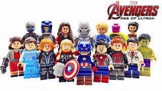 LEGO Avengers Age Of Ultron How to Build  Upgrade All Main Characters