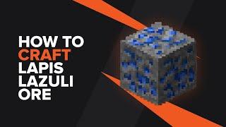 How to make Lapis Lazuli Ore in Minecraft