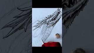 Drawing Dragon - Berserk Manga #shorts