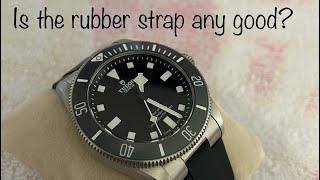 Tudor Pelagos 39 rubber strap review. Is it any good?