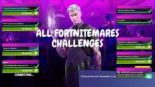 All 9 Fortnitemares Challenges Guide  Fortnite Season 4 Chapter 2