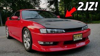 BUILDING A 2JZ SWAPPED S14 IN 8 MINUTES Part 1