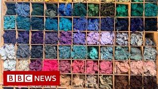 Recycling fashion The town turning waste into clothes- BBC News