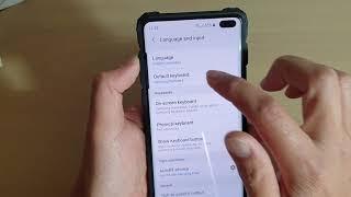 Galaxy S10  S10+ How to Change the Default Keyboard